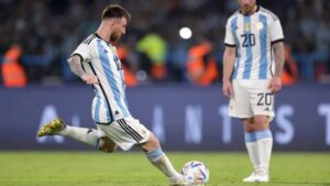 Now with 102, Messi remains third in the all-time list, behind great rival Cristiano Ronaldo (122) of Portugal and Iran's Ali Daei (109).