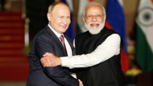 Russia says its oil supplies to India jumped 22-fold last year.