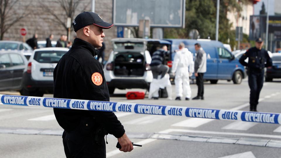Police cordoned off the area moments after the explosion and there was no visible damage to the outside of the building.