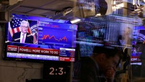 The US Federal Reserve also updated its economic projections, slightly lowering its 2023 GDP growth projections in 2023 to 0.4 percent from 0.5 percent in December.