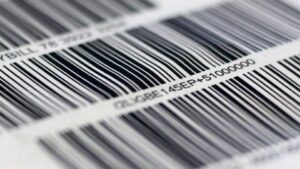 The barcode not only identifies a product, but gives professionals in stores access to other functionalities.