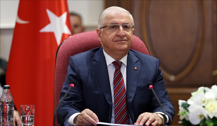 New Turkish National Defense Minister Yasar Guler officially takes office